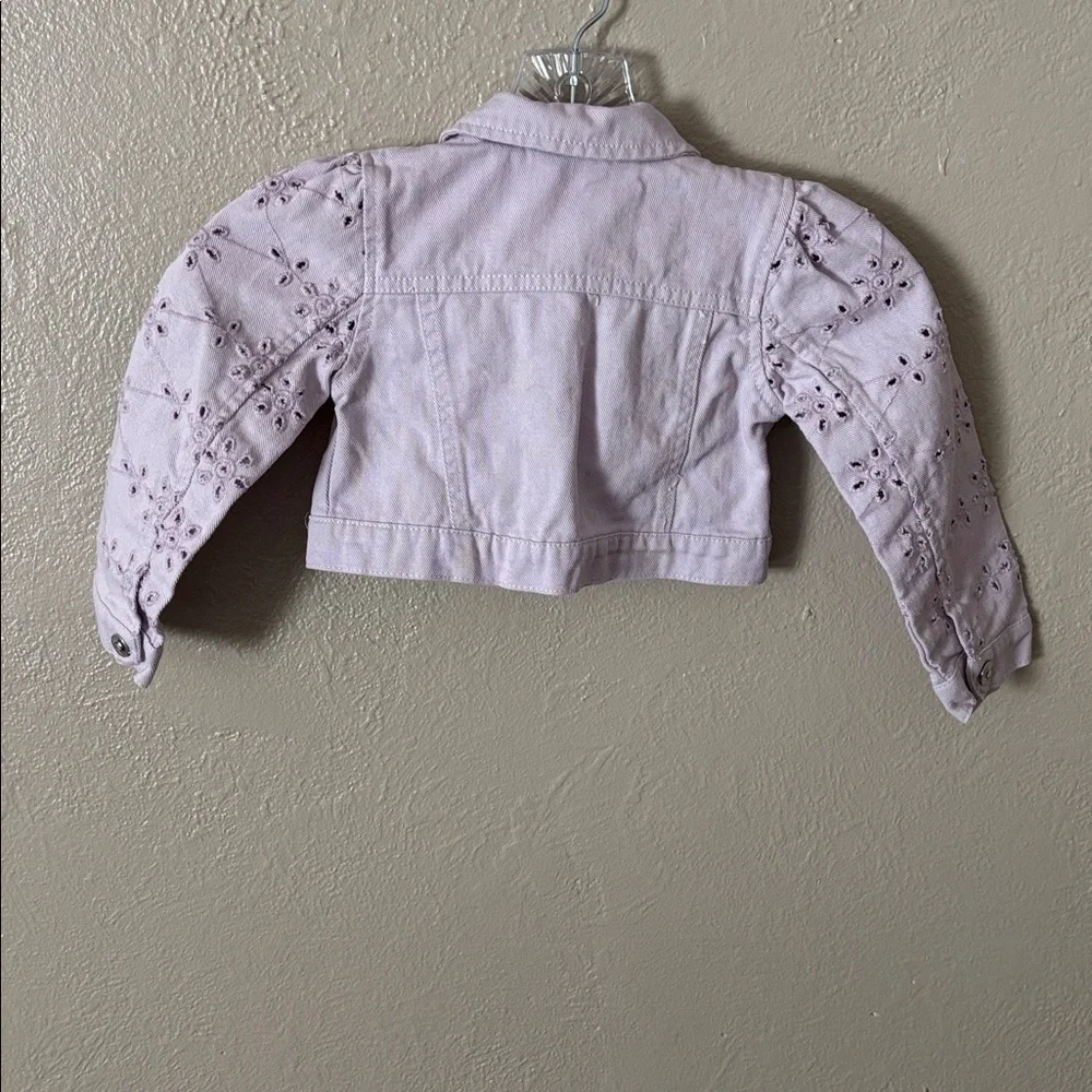 Little Lass Girls Lavender Purple Jacket 4T